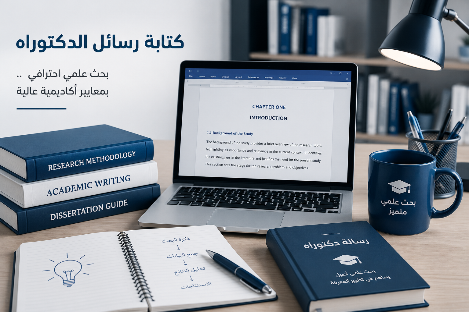 كتابة رسائل دكتوراة